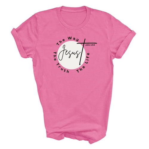 Mens Graphic T-shirt the Truth the Way the Life