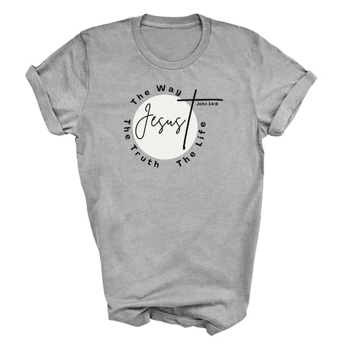 Mens Graphic T-shirt the Truth the Way the Life