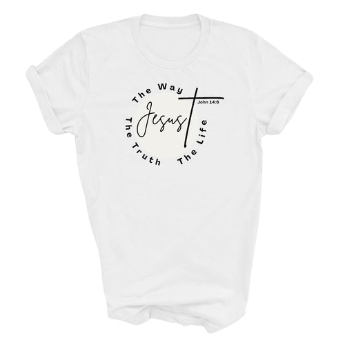Mens Graphic T-shirt the Truth the Way the Life