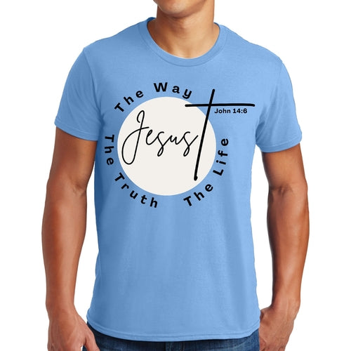 Mens Graphic T-shirt the Truth the Way the Life