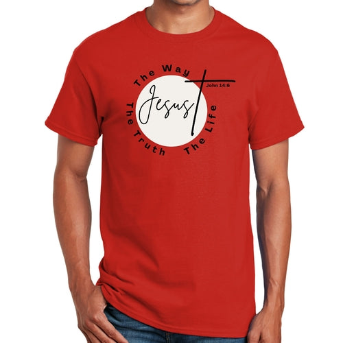 Mens Graphic T-shirt the Truth the Way the Life