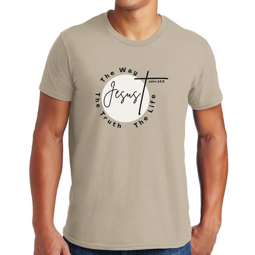 Mens Graphic T-shirt the Truth the Way the Life