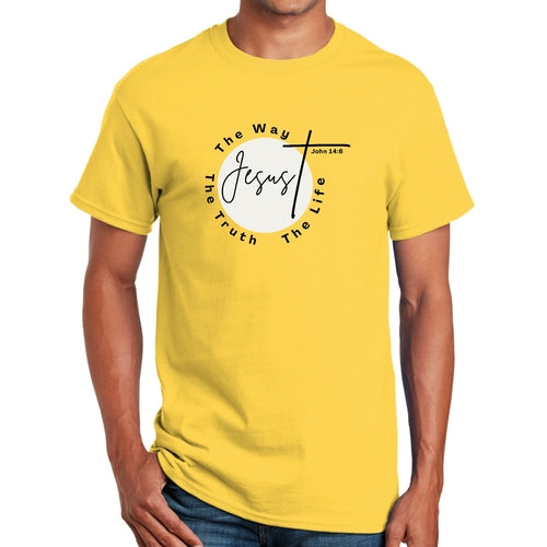 Mens Graphic T-shirt the Truth the Way the Life