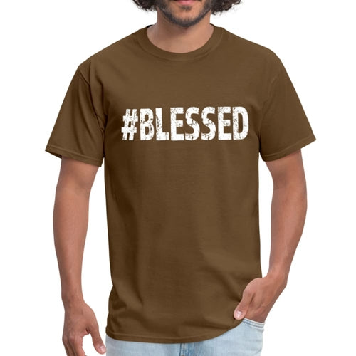 Mens Graphic T-shirt - #blessed
