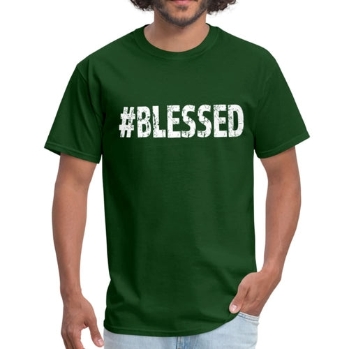 Mens Graphic T-shirt - #blessed