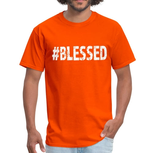 Mens Graphic T-shirt - #blessed