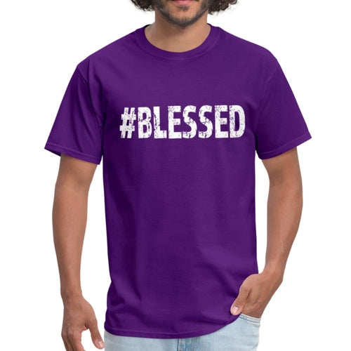 Mens Graphic T-shirt - #blessed