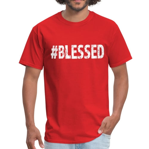 Mens Graphic T-shirt - #blessed