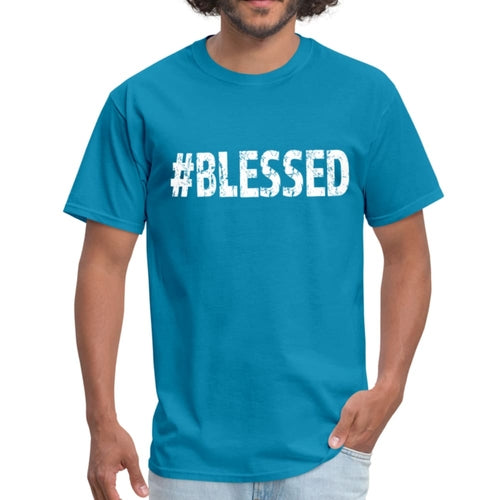 Mens Graphic T-shirt - #blessed