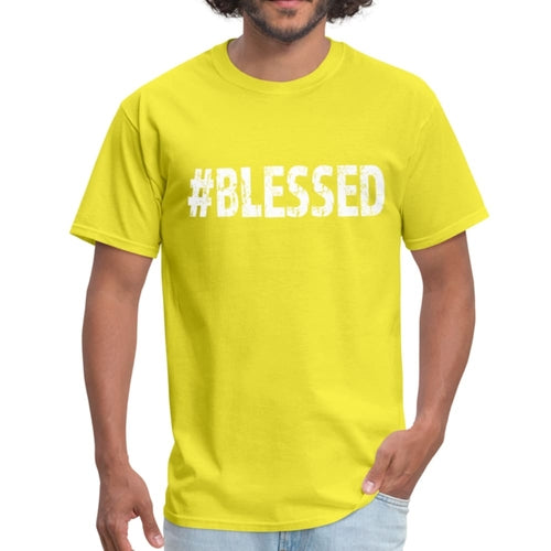 Mens Graphic T-shirt - #blessed