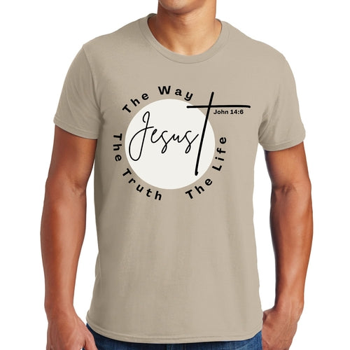 Mens Graphic T-shirt the Truth the Way the Life