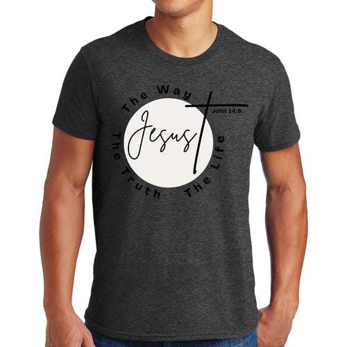 Mens Graphic T-shirt the Truth the Way the Life