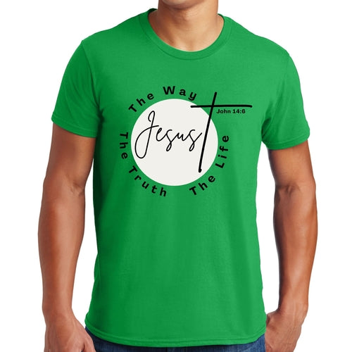 Mens Graphic T-shirt the Truth the Way the Life