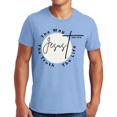 Mens Graphic T-shirt the Truth the Way the Life