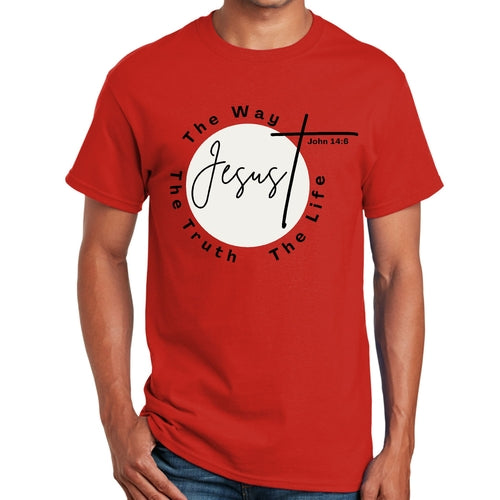 Mens Graphic T-shirt the Truth the Way the Life