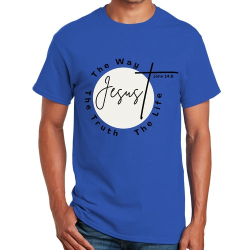 Mens Graphic T-shirt the Truth the Way the Life