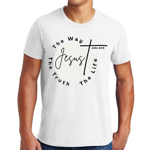 Mens Graphic T-shirt the Truth the Way the Life
