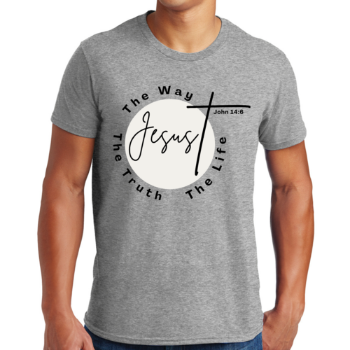 Mens Graphic T-shirt the Truth the Way the Life