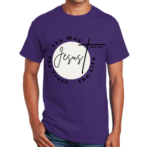 Mens Graphic T-shirt the Truth the Way the Life