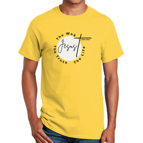 Mens Graphic T-shirt the Truth the Way the Life