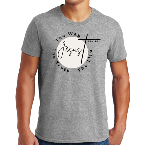 Mens Graphic T-shirt the Truth the Way the Life