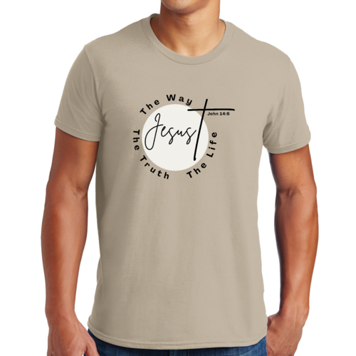 Mens Graphic T-shirt the Truth the Way the Life