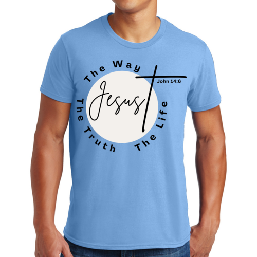 Mens Graphic T-shirt the Truth the Way the Life