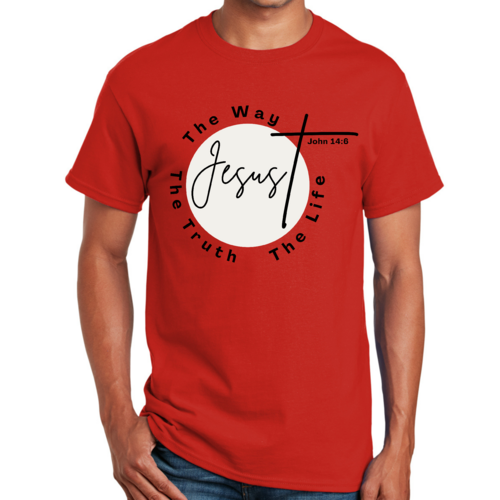 Mens Graphic T-shirt the Truth the Way the Life