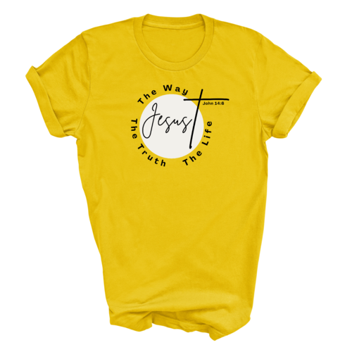 Mens Graphic T-shirt the Truth the Way the Life