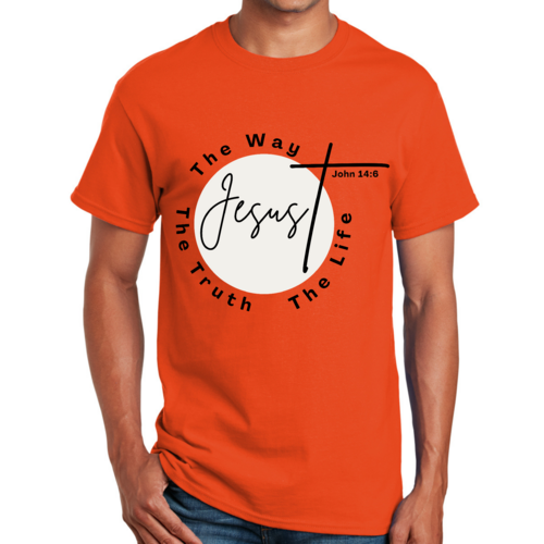 Mens Graphic T-shirt the Truth the Way the Life