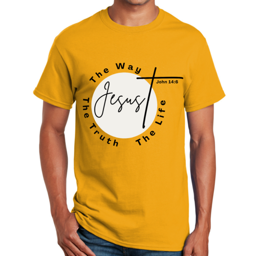 Mens Graphic T-shirt the Truth the Way the Life