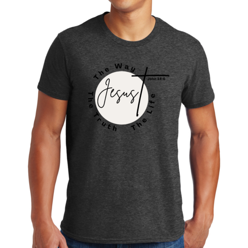 Mens Graphic T-shirt the Truth the Way the Life