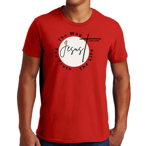 Mens Graphic T-shirt the Truth the Way the Life