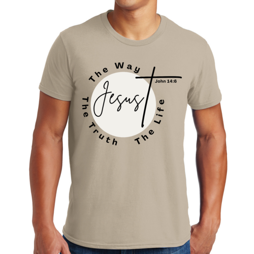 Mens Graphic T-shirt the Truth the Way the Life