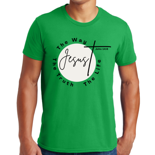 Mens Graphic T-shirt the Truth the Way the Life
