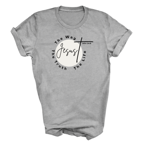 Mens Graphic T-shirt the Truth the Way the Life