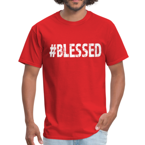 Mens Graphic T-shirt - #blessed