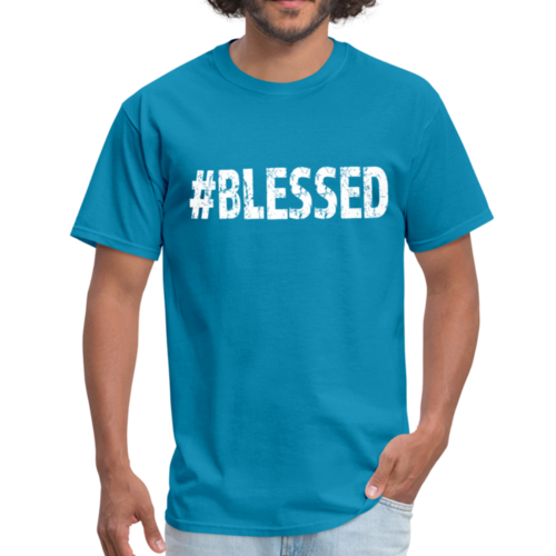Mens Graphic T-shirt - #blessed