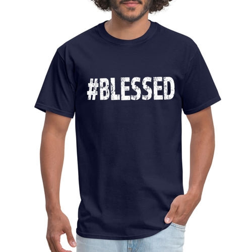 Mens Graphic T-shirt - #blessed