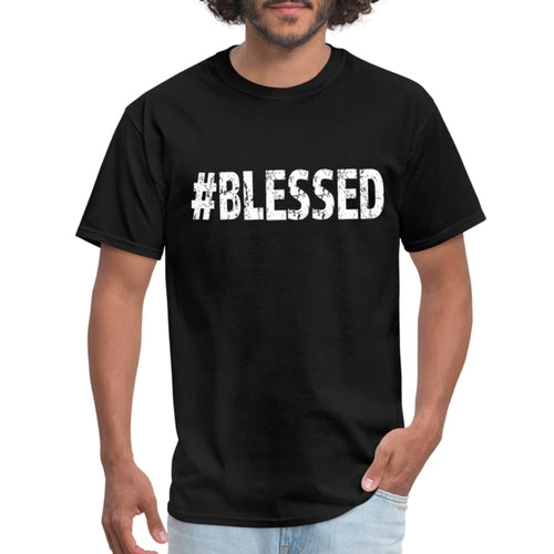 Mens Graphic T-shirt - #blessed