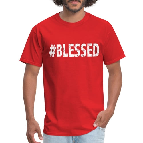 Mens Graphic T-shirt - #blessed
